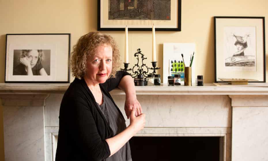 ‘I wanted to be a sculptor’: Lucy Ellmann at home in Edinburgh