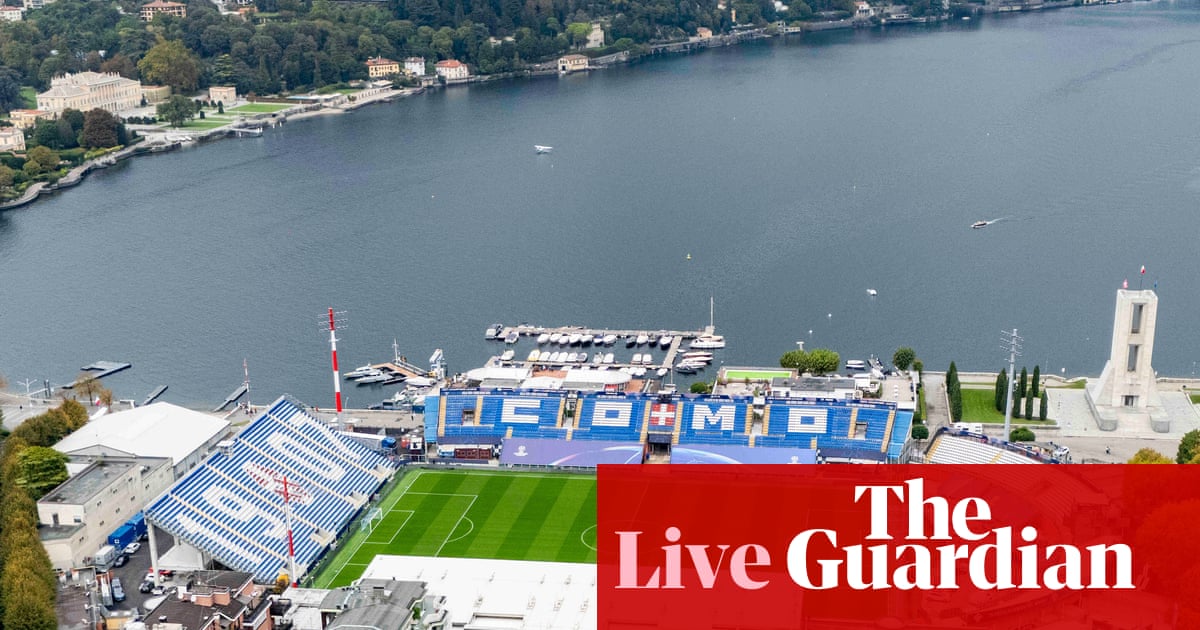 Como v Manchester United: Champions League – live