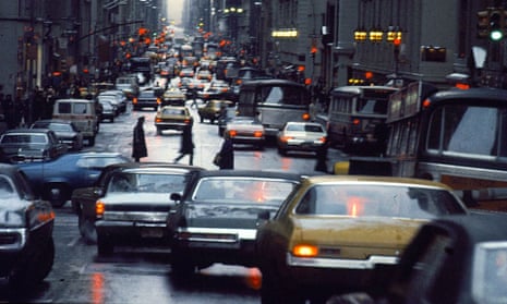 a New York street in 1971
