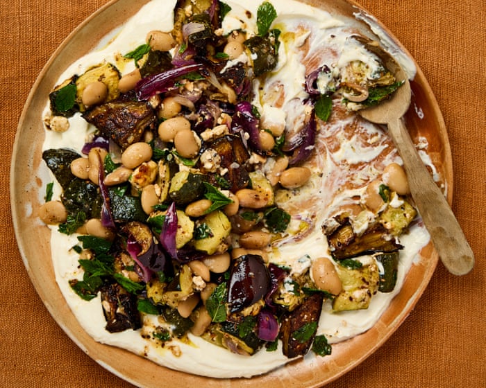 Meera Sodha’s recipe for za’atar roast vegetables with whipped feta | Meera Sodha recipes