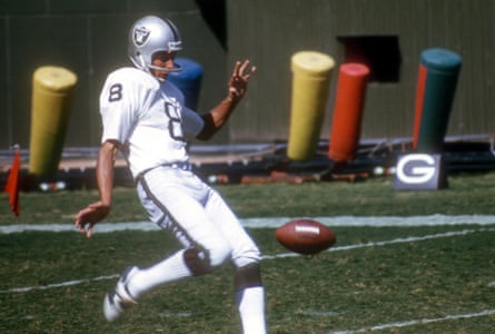 Ray Guy in 1980 during his career with the Raiders