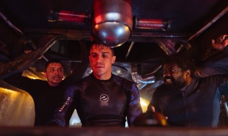 The narco-sub’s journey as depicted in the Amazon Prime series