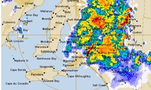 australia south adelaide sweep storms tornado severe hits across east weather nov