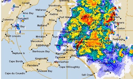 South Australian Weather Radar Map Tornado hits east of Adelaide as severe storms sweep across South South Australian Weather Radar Map Tornado hits east of Adelaide as severe storms sweep across South