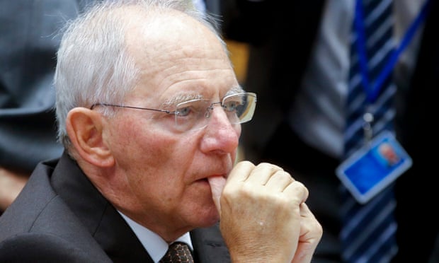 German finance minister Wolfgang Schäuble