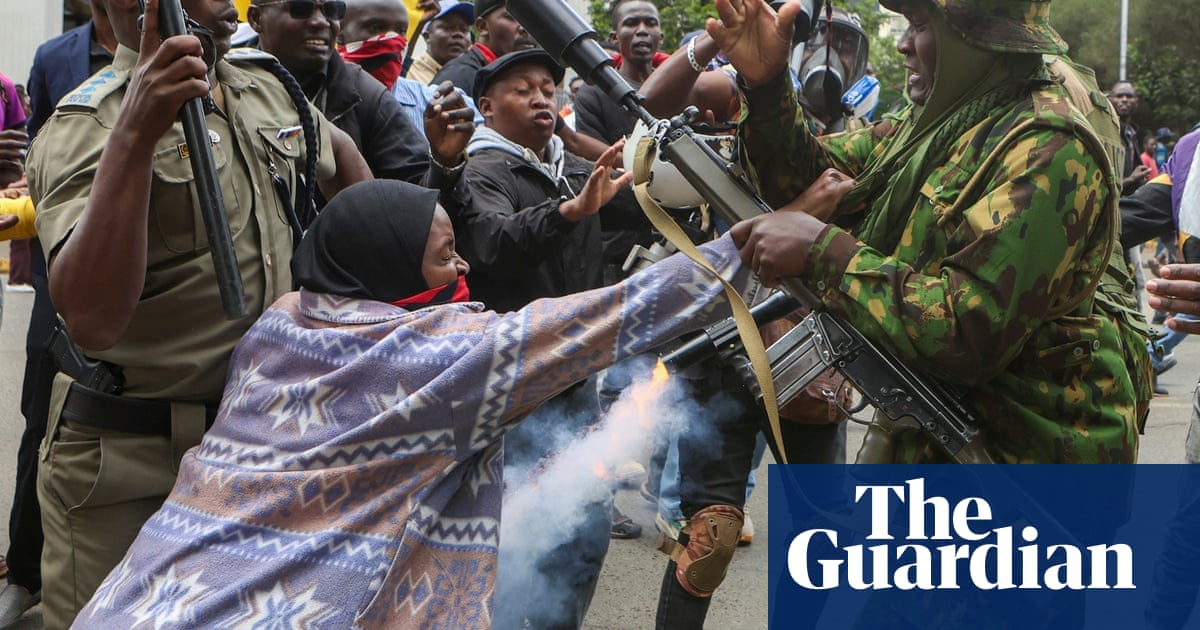 Kenyan police officer arrested amid protests over death in custody