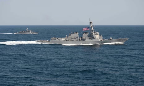 USS Lassen sailed within 12 nautical miles of artificial islands built by China in the South China Sea, says Beijing.
