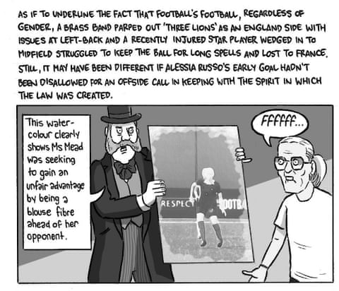 David Squires on … Euro 2025 and a reminder that football is just a game, panel 5