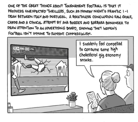 David Squires on … Euro 2025 and a reminder that football is just a game, panel 7