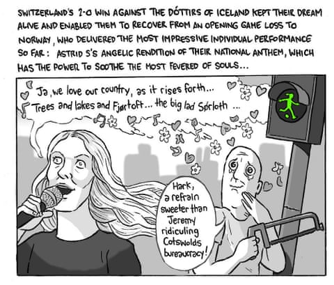 David Squires on … Euro 2025 and a reminder that football is just a game, panel 3