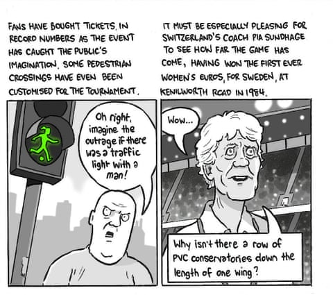 David Squires on … Euro 2025 and a reminder that football is just a game, panel 2