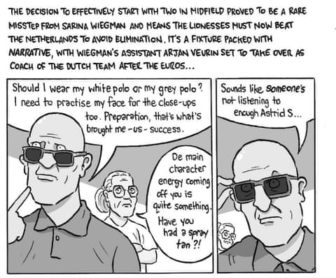 David Squires on … Euro 2025 and a reminder that football is just a game, panel 6