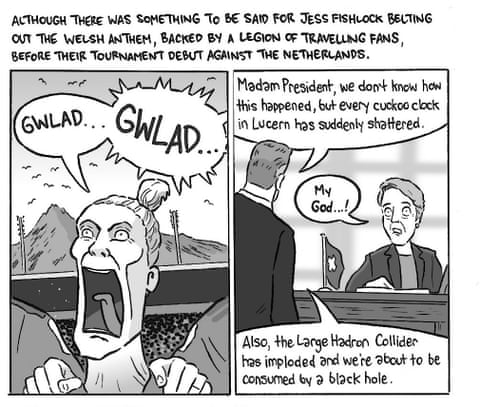 David Squires on … Euro 2025 and a reminder that football is just a game, panel 4