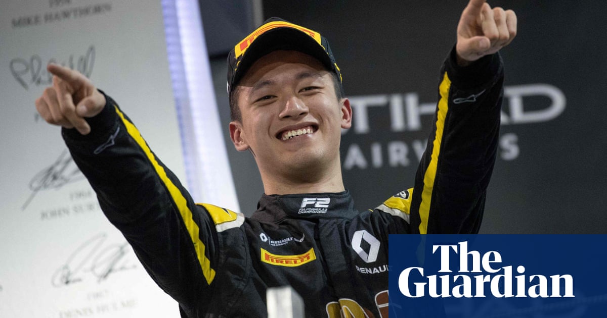 Guanyu Zhou confirmed as F1’s first Chinese driver in Alfa Romeo deal