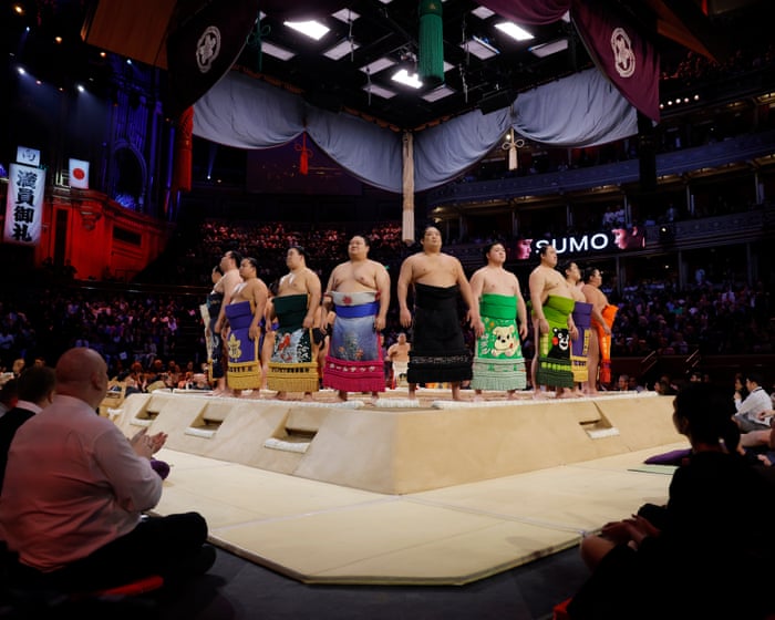 Sumo wrestling at the Royal Albert Hall – picture essay