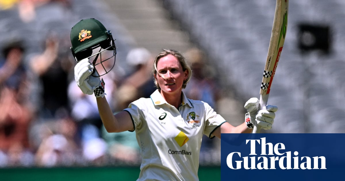 Mooney scores historic Test century as Australia dominates England