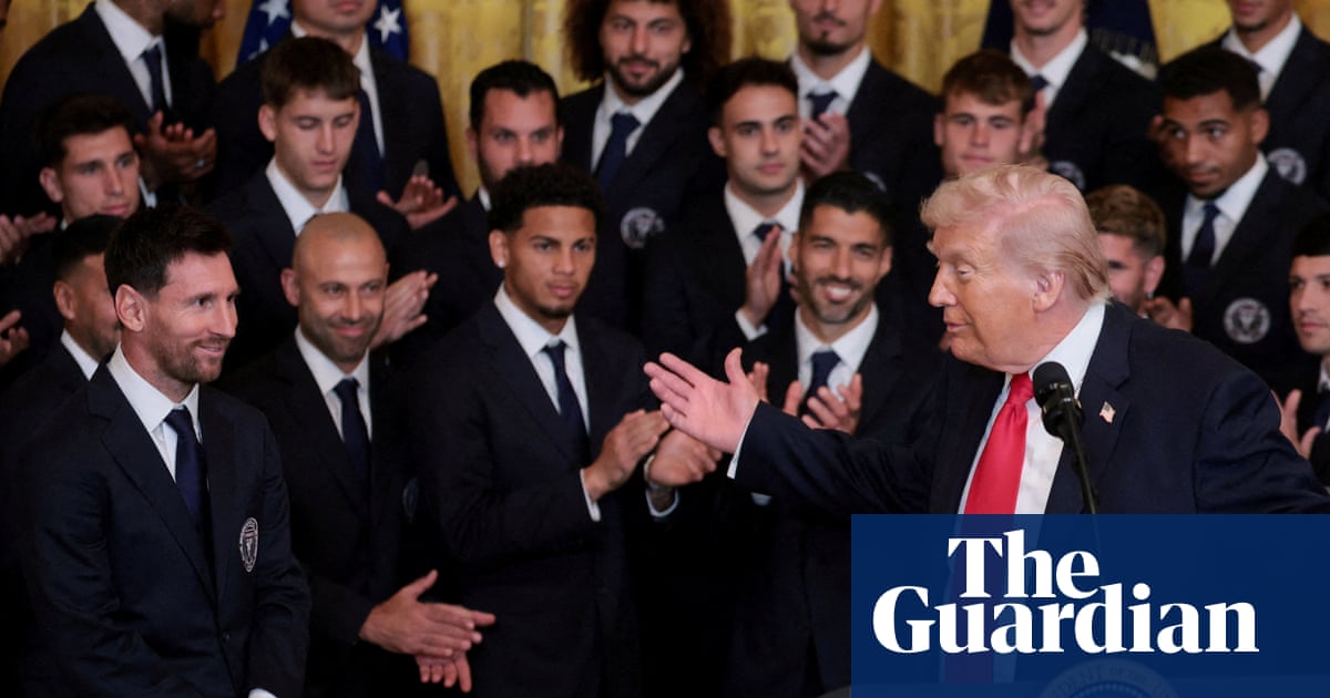 Messi and Inter Miami were wallpaper for Trump’s whims in their White House visit