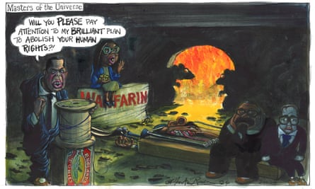 Martin Rowson on the Conservative party conference – cartoon