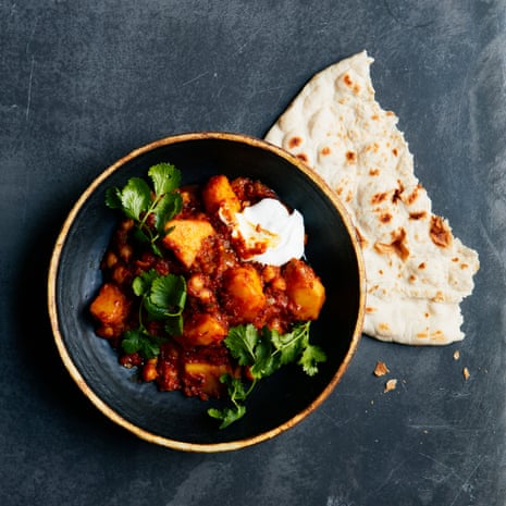 Thomasina Miers' recipe for potato and chickpea curry