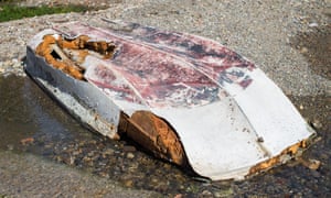 Boats are often dumped once the cost of disposal exceeds the resale value.