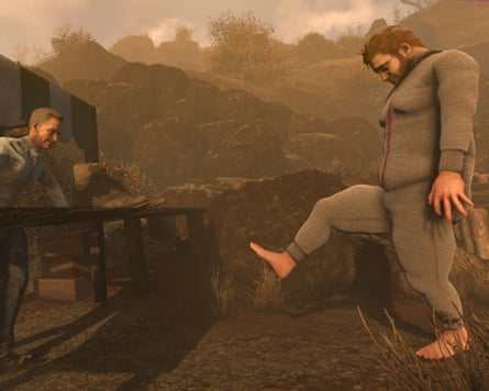 Mocking you for your gamer brain … Baby Steps.