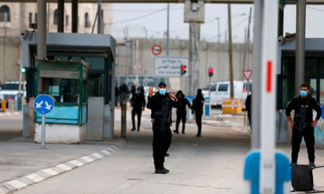 The Qalandia checkpoint between Ramallah and Jerusalem.