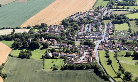 The village of Melsonby, North Yorkshire.