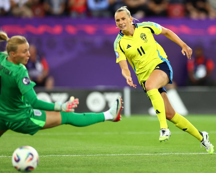 Sweden v England: Women’s Euro 2025 quarter-final – live