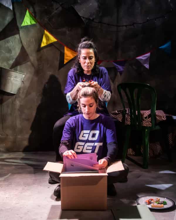 Go-getters … Jennifer Daley and Olivia Sweeney in Tapped.