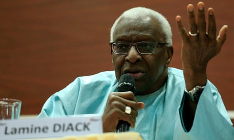 Lamine Diack was president of the IAAF from 1999 to 2015.