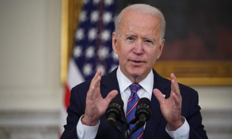 Joe Biden at the White House on 2 April. According to 98% of the CEOs surveyed, the corporate tax increase would have a ‘moderately’ to ‘very’ impact on their company’s ability to compete on a global scale. 