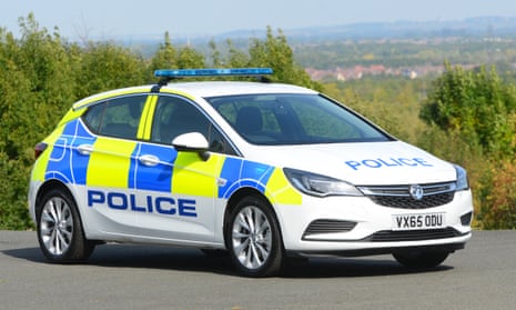 To protect and serve: the Vauxhall Astra in full police car warpaint