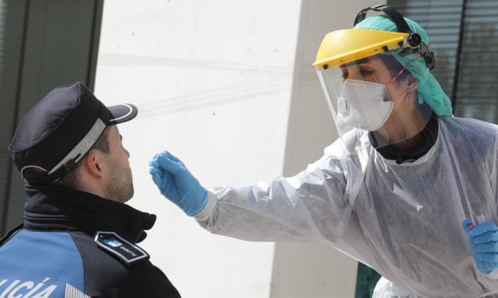 They can cost 63k': how the hazmat suit came to represent disease, danger and hope | Coronavirus | The Guardian They can cost 63k': how the hazmat suit came to represent disease, danger and hope | Coronavirus | The Guardian