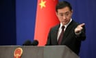 China accuses Australian navy helicopter of flying near airspace in ‘provocative move’