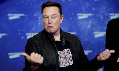 Elon Musk declared himself 'technoking'. He's just a hyper-capitalist clown | Akin Olla | The Guardian