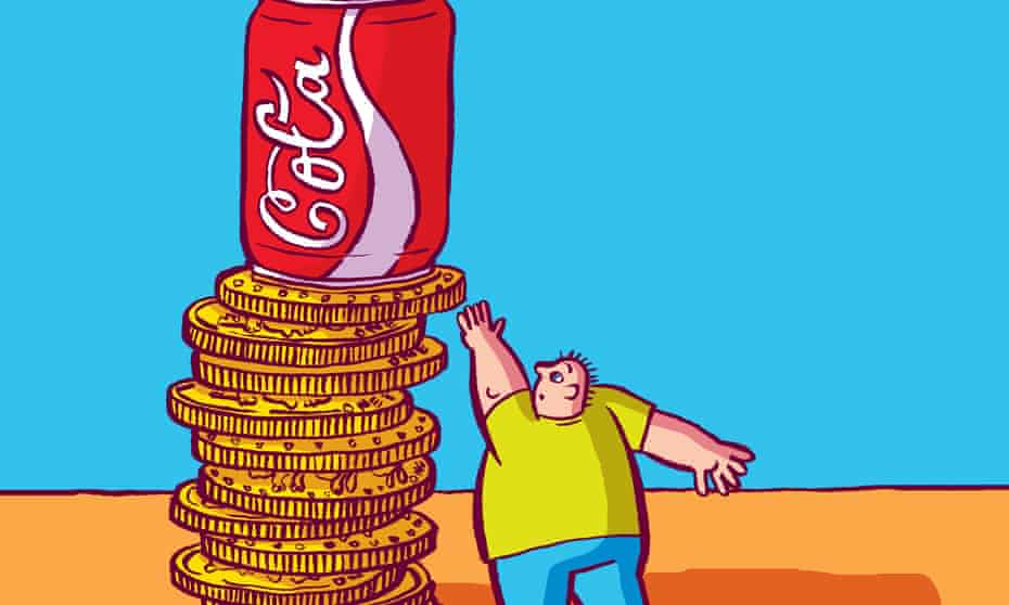 Sugar tax illustration.