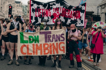 The London Trans+ Pride 2025 Parade on July 26, 2025