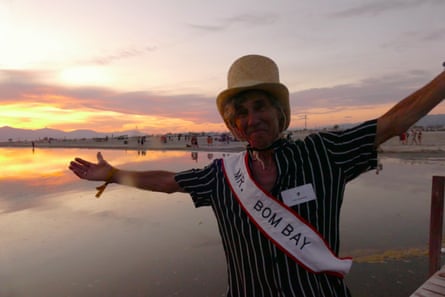 Attendees at the Bombay Beach Biennale 2026, its 10th year.