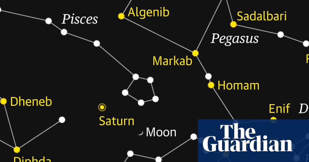 Starwatch: Watch the crescent moon pass Saturn as dusk gathers