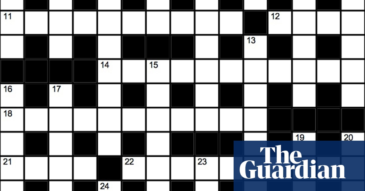 Genius crossword No 164 Crosswords The Guardian Genius crossword No 164 Crosswords The Guardian