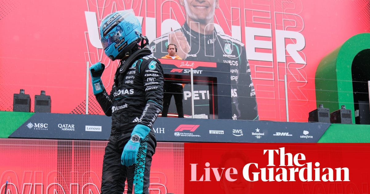 Formula One 2026: George Russell wins Dutch Grand Prix sprint race from pole – live