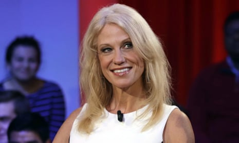 Kellyanne Conway, counselor to Donald Trump, who used the phrase ‘alternative facts’ during an interview. 