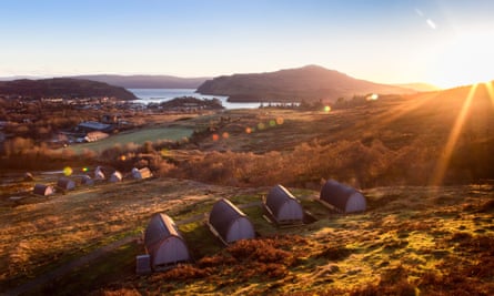 The Bracken Hide Hotel มองเห็นทิวทัศน์ของ Isle of Skye