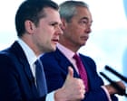 Farage and Jenrick to speak on pensions triple lock as calls grow to sack Reform’s housing spokesperson – UK politics live