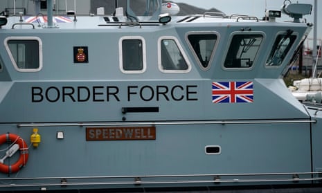 A Border Force vessel