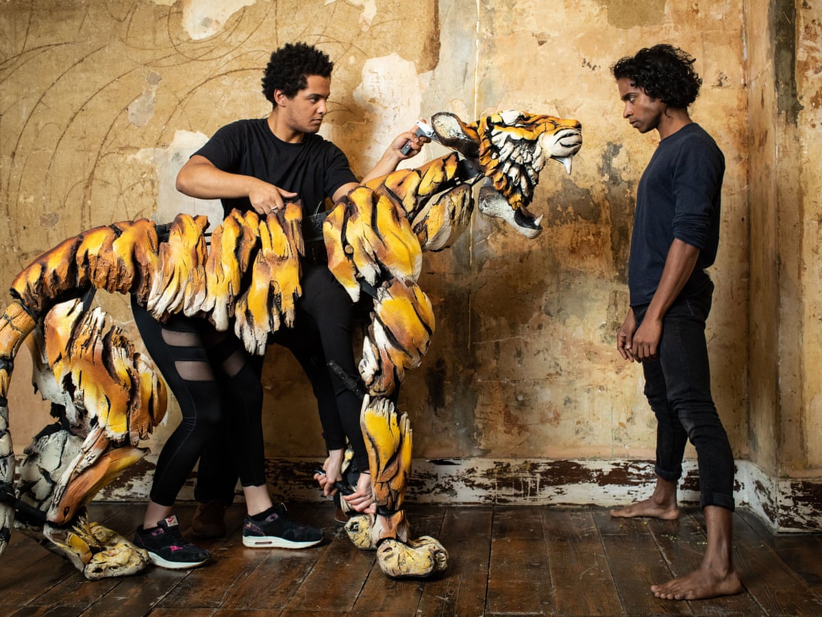 the tiger seems to breathe life of pi comes alive in the west end theatre the guardian