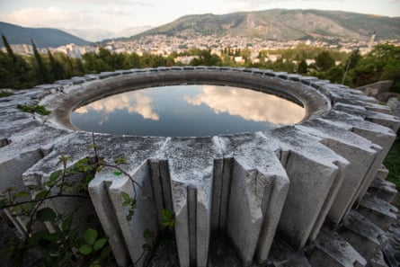 The well at the top of the memorial park