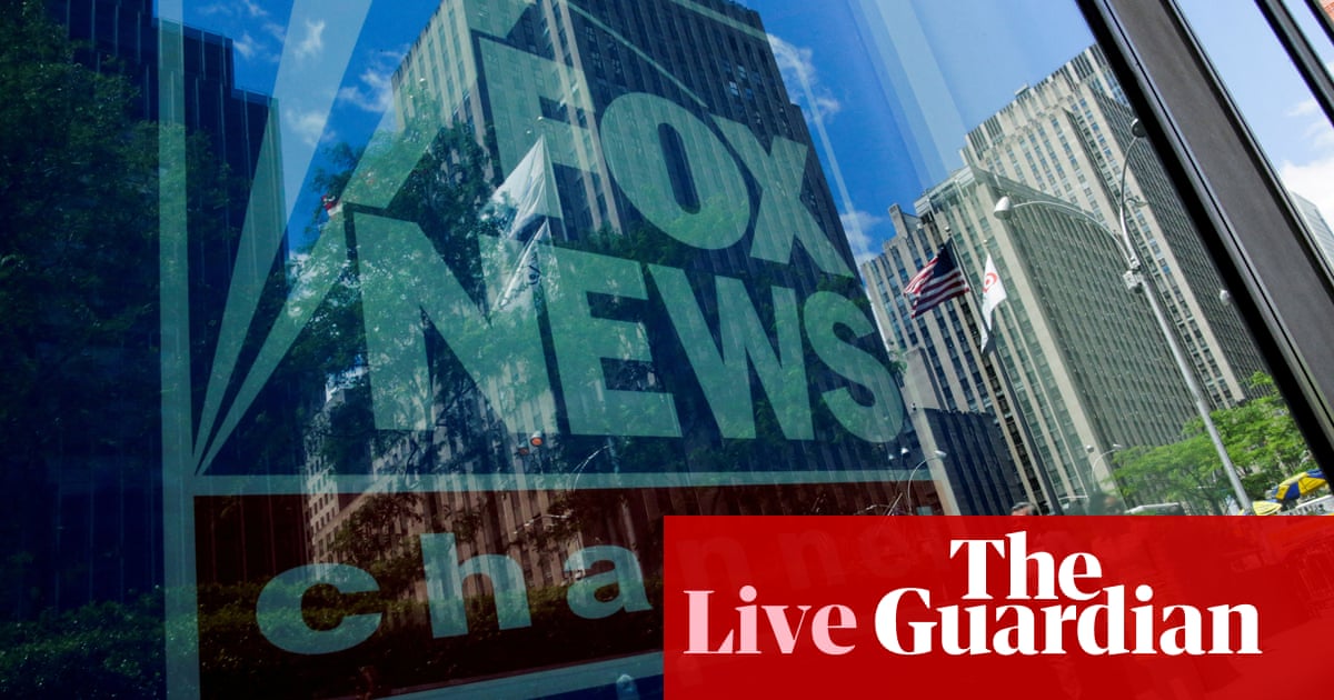 Fox News faces ‘existential crisis’ over pushing of Trump’s 2020 election lie - live