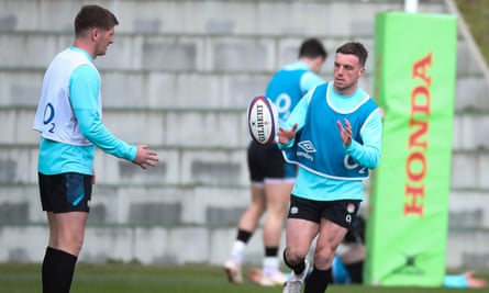 Owen Farrel et George Ford