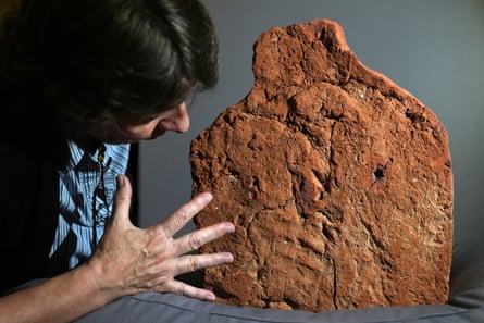 Ancient Egyptian handprint
